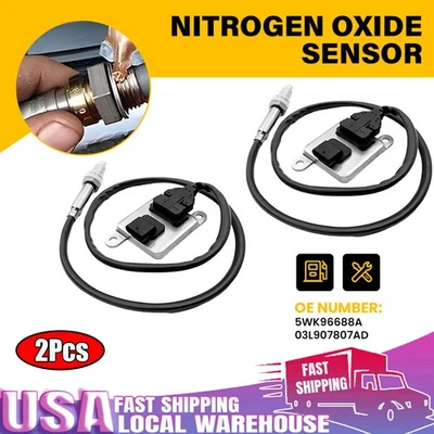 2xNox Nitrous NOX Sensor For VW Passat 2.0L 2012-2015 Audi A4 A5 A6 A7 A8 Q5 USA - Image 1 of 4