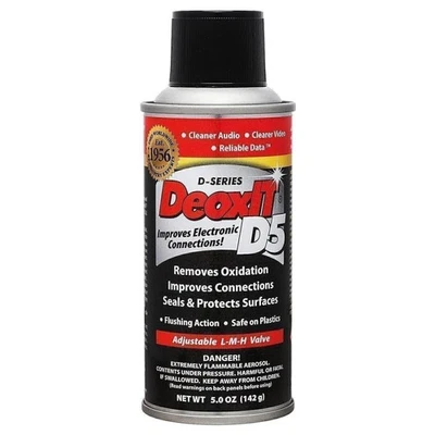 Limpiador de contactos en aerosol DeoxIT 5%, 5 oz. Foto 1 de 4