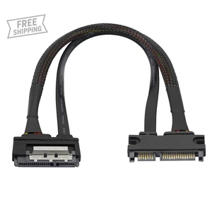 22Pin SATA Power Extension Cable,22 Pin(7+15) Sata Male to Female Data - Picture 1 of 12