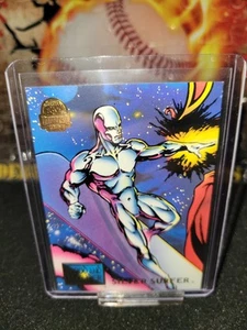 1994 MARVEL UNIVERSE (V) - BASE CARD # 58 - SILVER SURFER - Picture 1 of 2