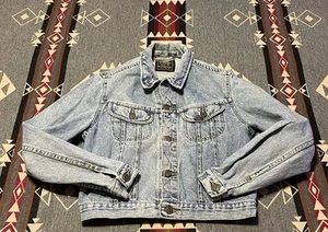 Lee Riders Girls Youth M Denim Jean Jacket Union Made USA T24 - Picture 1 of 8