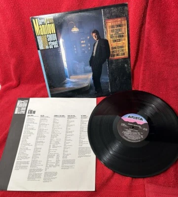 Barry Manilow - Swing Street - 1987 Vinyl LP Arista AL-8527 inner sleeve - Image 1 of 2