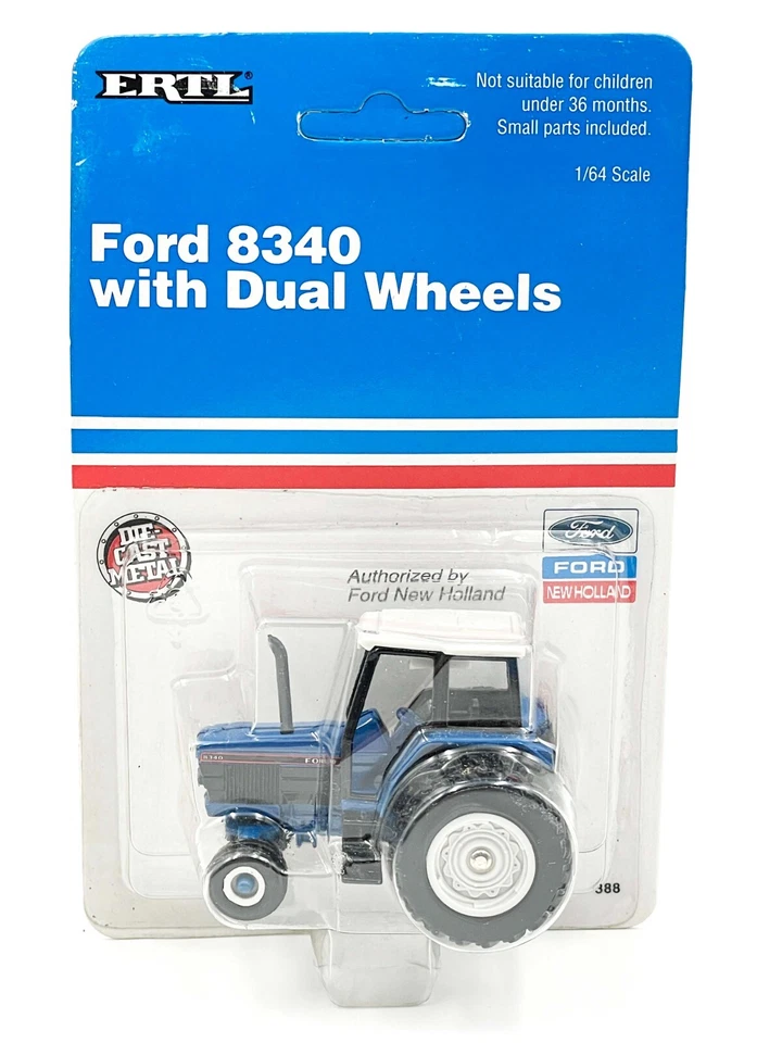 1/64 Ford 8340 Tractor With Cab & Duals - Image 1 of 1
