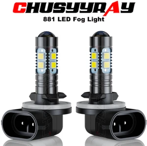 2x 881 LED Fog Light Bulbs 6000K White For Kia Sorento 2011 2012 2013 - Picture 1 of 11