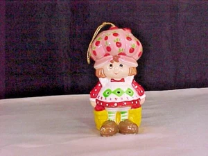 1983 Strawberry Shortcake Keramik Potpourri Ornament beschädigt - Bild 1 von 14