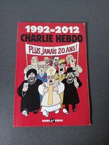 CHARLIE HEBDO HORS SÉRIE 1992-2012 PLUS JAMAIS 20 ANS 65 PAGES - Picture 1 of 8
