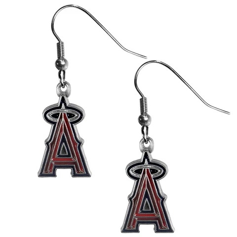 Los Angeles Anaheim Angels Dangle Earrings (Zinc) MLB Licensed Jewelry Cover