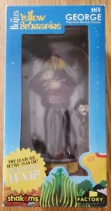 THE BEATLES YELLOW SUBMARINE GEORGE HARRISON SHAKEMS MOTION STATUE 2013 EX - Picture 1 of 7