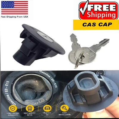 Para 2012 2014 2013 2015 2016 17 Ford Focus Llenador de combustible Tapa del tanque de gasolina Llaves de bloqueo Foto 1 de 4