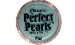MINT Perfect Pearls Pigment Powder .25oz Jar - Ranger