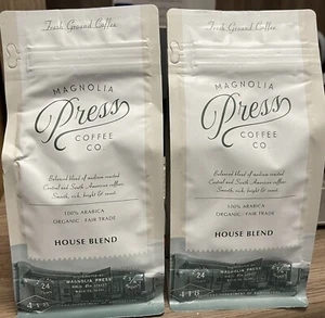 Chip And Jo Gaines Medium Roast Ground Coffee. Pack Of 2. 3/4 Lb Per Bag. Silos - Picture 1 of 3