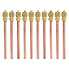 10pcs Copper Tube Access Valve for Air Conditioner Filling