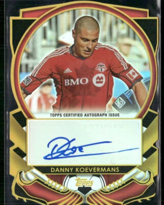 Danny Koevermans 2013 Topps MLS Golden Boot Auto - Image 1 of 2