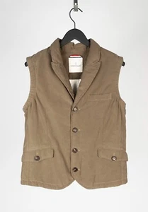 Original Moncler Men Vest Jacket Size 3 S/M H4441 - Picture 1 of 9