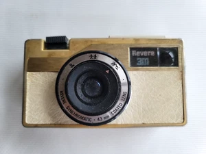 Vintage REVERE 3M Automatic-1034 model 35mm Still Photo Pocket Camera White - Picture 1 of 13