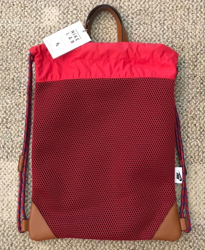Nike NikeLab Sport Style Gym Sack Red 1 Size 183 CU in Athletic Bag Ar1255-687
