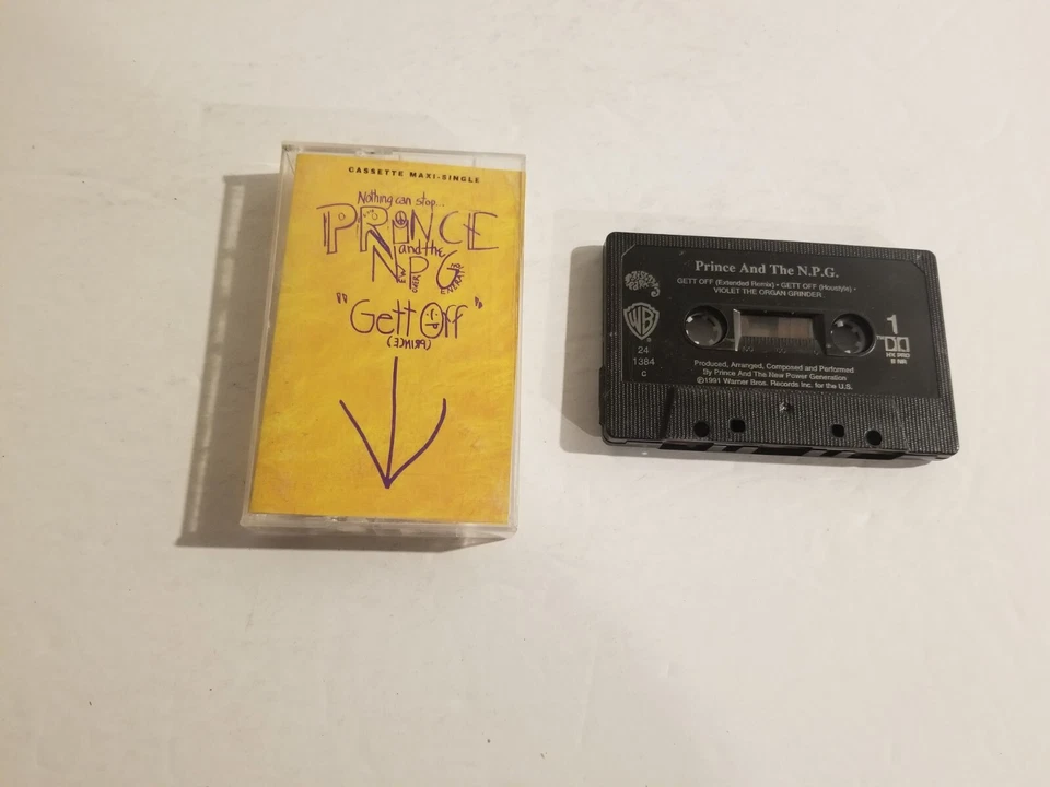 Prince And The N.P.G.- Gett Off - Cassette Tape - Image 1 of 1