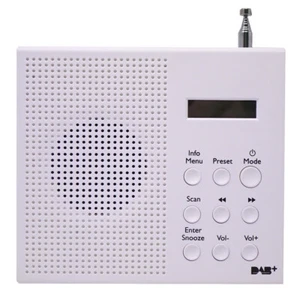 Radio Digital Portable fontastic Fm DAB Plus Alarm Display Jack Headset 0 1/8in - Picture 1 of 10