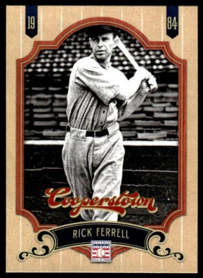 2012 Panini Cooperstown Rick Ferrell #137 HOF Boston Red Sox - Image 1 of 2