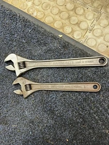 Vintage Bahco Adjustable Spanner 0672-250 And 0673- 10” And 12” Spanner’s - Picture 1 of 7