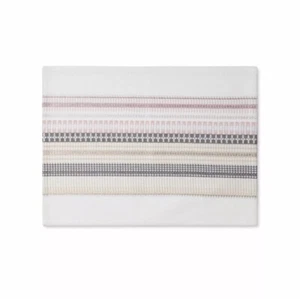 Tischset Threshold Sour Cream mit Streifen Metallic Muster Gold Silber - Bild 1 von 2
