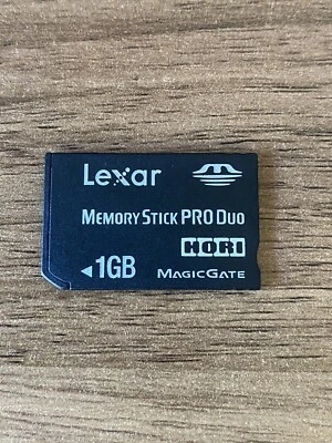 Lexar 1GB Memory Stick Pro Duo HORI - Image 1 of 2