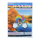 Hände Fotopapier Vollsortiment aus glänzend matt doppelseitig, selbstklebend, Satin