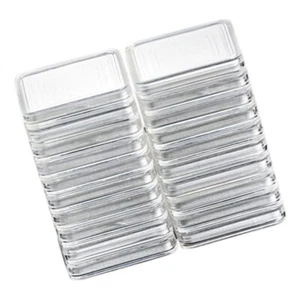 Square Coin Holder Inserts for 17/20/25/27/30mm Commemoratives Coin Display - Picture 1 of 8
