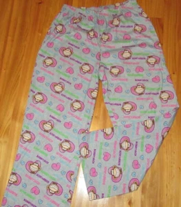 Bobby Jack 14-16 Girls Gray Multi Pj Sleep Pants Great Preowned Nice - Picture 1 of 3