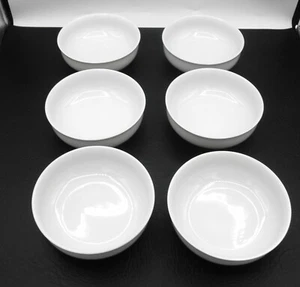 Hutschenreuther Bianca Scala Glossy Coupe Cereal Bowls Set of 6 - 2 Makers Marks - Picture 1 of 16