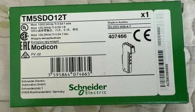 TM5SDO12T 1PCS Brand New Schneider TM5SDO12T Fast delivery - Photo 1/2