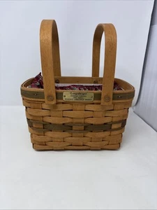 Longaberger Basket Combo 1992 Christmas Collection Season's Greetings - Picture 1 of 6