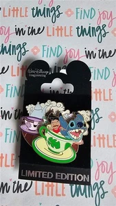 WDI Disney Tazas de té del Sombrerero Loco - Lilo and Stitch LE 300 Pin # 74262 - Imagen 1 de 1