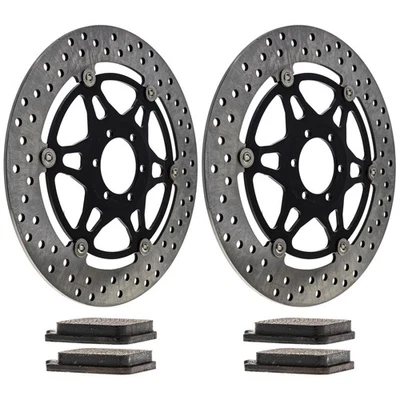 NICHE Front Brake Rotor Pad Kit for Aprilia RSV1000R Tuono 1000R Benelli TNT1130 - Image 1 of 4