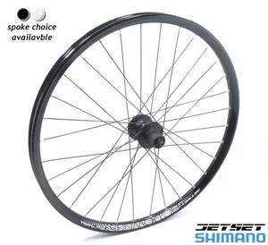 26" Jetset Down35 Shimano Deore MTB Mountain Bike Rear Wheel 6-bolt IS Disc QR - Picture 1 of 12