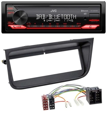 JVC Bluetooth USB DAB MP3 Autoradio für Peugeot 406 - Bild 1 von 4
