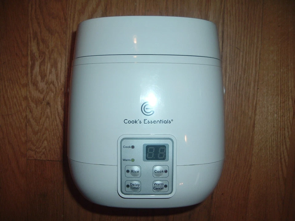 Cook's Essentials 5 Cup Digital Perfect Cooker Hot Rice & More White - Image 1 of 4