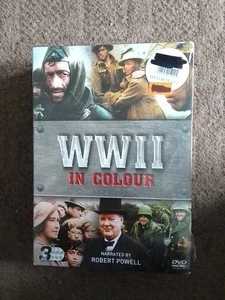 WORLD WAR 2 IN COLOUR DVD BOXED SET EPISODES 1 TO 9 BRAND NEW SEALED FREEPOST - Picture 1 of 2