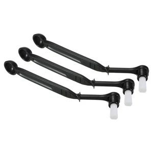 Kaffeemaschinenbürste, 3er-Set Kaffeereinigungswerkzeug mit Löffel, Schwarz - Bild 1 von 7