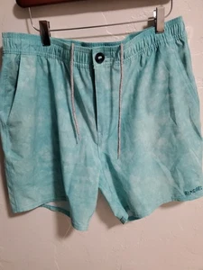 RIP CURL LAY DAYS Slide Pokes Boardshorts Sz L Color Aqua Vacation Audoor Beach - Picture 1 of 9