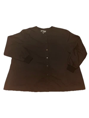 Grey's Anatomy By Barco Scrub Jacket Snap Medical Lab Coat Plus Womens Size 5X - Image 1 of 4