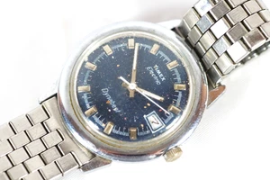 Reloj Pulsera TIMEX Eléctrico Dynabeat Día Fecha Horax Piezas o Reparación - Imagen 1 de 5