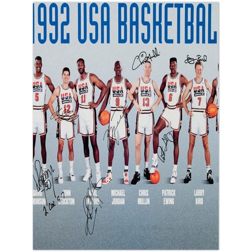 America's Team Poster 1992 USA Basketball Dream Team 24x36 Wall