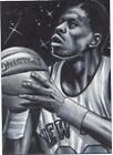 2014 Leaf Best of Basketball Patrick Ewing Sketch Art Card #1/1  Jim Kyle Artist