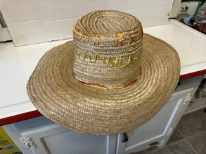 Vintage Straw Sombrero Hat Promo for Panasonic Ramada Jamaica FINE - Picture 1 of 8