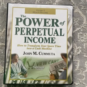 The Power of Perpetual Income John Cummuta Nightingale Conant Vol 2 new sealed.. - Picture 1 of 2