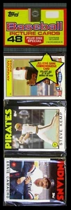 1986 Topps Baseball Rack Pack - EDDIE MURRAY ALL-STAR TOP; RON GUIDRY AS BACK!! - Picture 1 of 1
