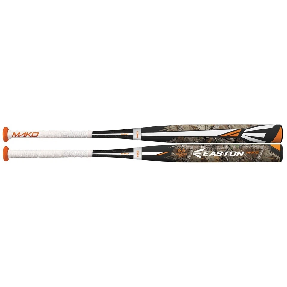 2015 Easton Mako Realtree Sp15mku End Loaded Slowpitch Bat Usssa-nsa 34" 28 Oz
