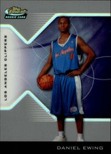 2004-05 Finest Refractors Clippers Basketball Card #215 Daniel Ewing /359