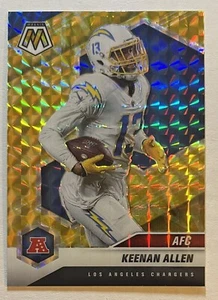 2021 Panini Mosaic - Variations AFC Mosaic Yellow Prizm #239 Keenan Allen - Bild 1 von 2